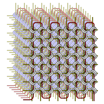 standard 3-D core memory: